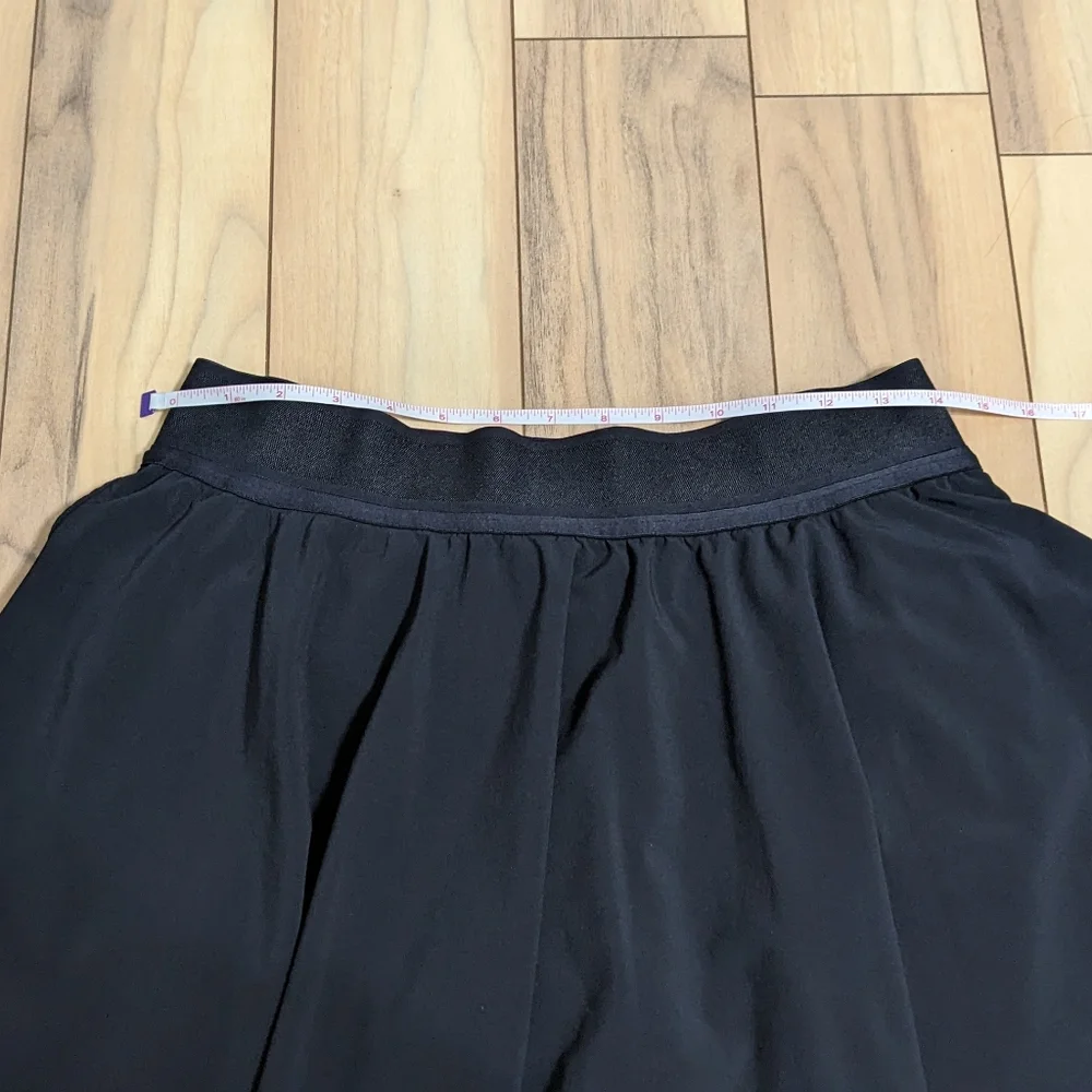 EUC! Lululemon Court Rival Skirt In Black Size 10 - Picture 6 of 16